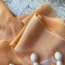 Load image into Gallery viewer, Burnt Orange Silk Ribbons ~ 3 Shades