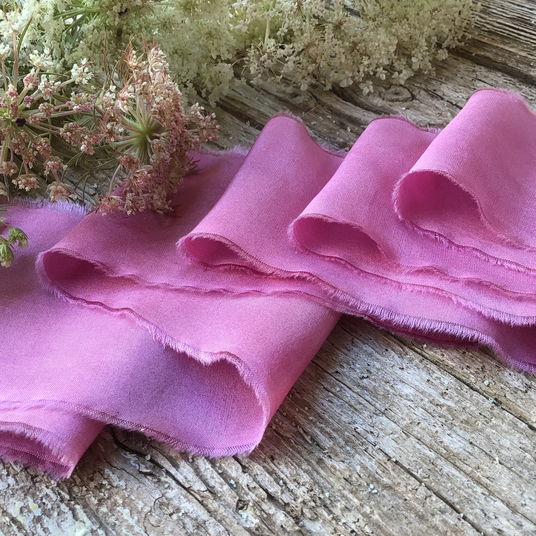Pink Silk Ribbons