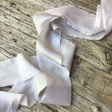 Load image into Gallery viewer, Silver Silk Ribbons
