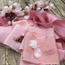 Load image into Gallery viewer, Dusky Pink Silk Ribbon