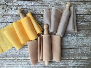 Apricot Silk Ribbon