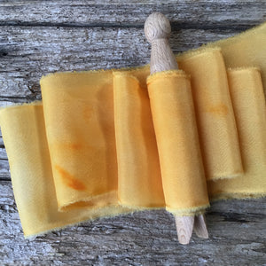 Apricot Silk Ribbon