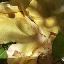 Load image into Gallery viewer, Butter Yellow Silk Ribbons