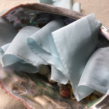 Load image into Gallery viewer, Pale Blue Silk Ribbons