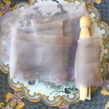 Load image into Gallery viewer, Mauve Silk Chiffon Ribbon