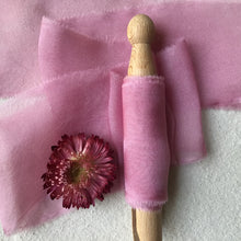 Load image into Gallery viewer, Berry Silk Chiffon Ribbon