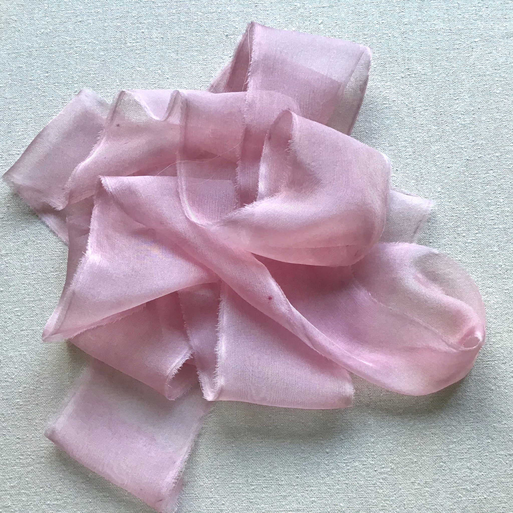 Pink Silk Chiffon Ribbons: Pink, Medium & Light – Pomegranate Colours