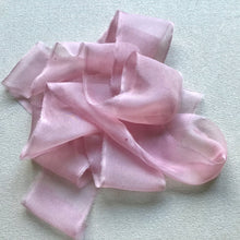 Cargar imagen en el visor de la galería, Lazos de gasa de seda, Rosa: rosa, medio y claro