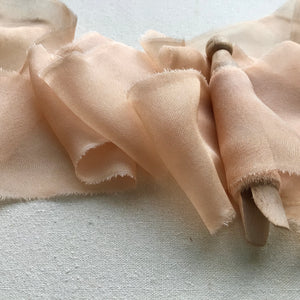 Brown Silk Chiffon