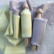 Load image into Gallery viewer, Taupe Bamboo Silk Ribbon