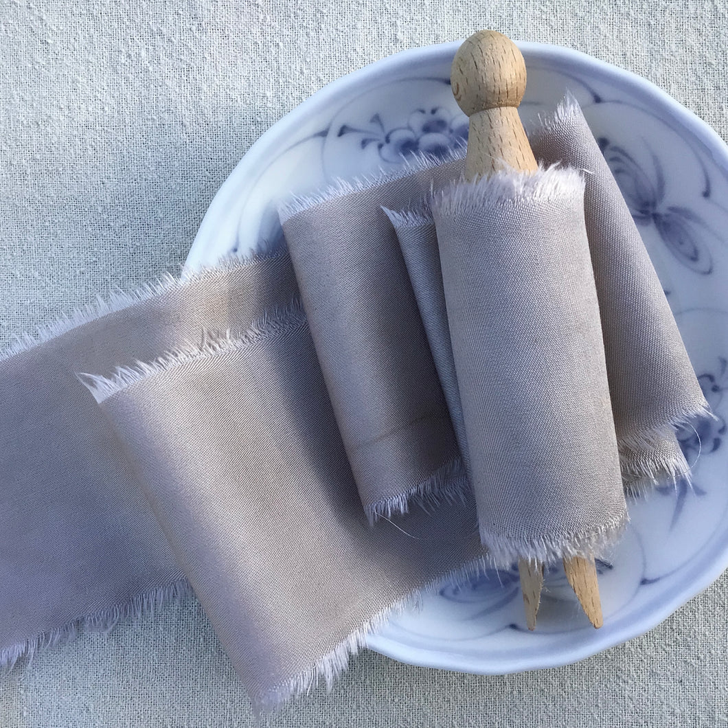 Lazo de seda de bambú Topo
