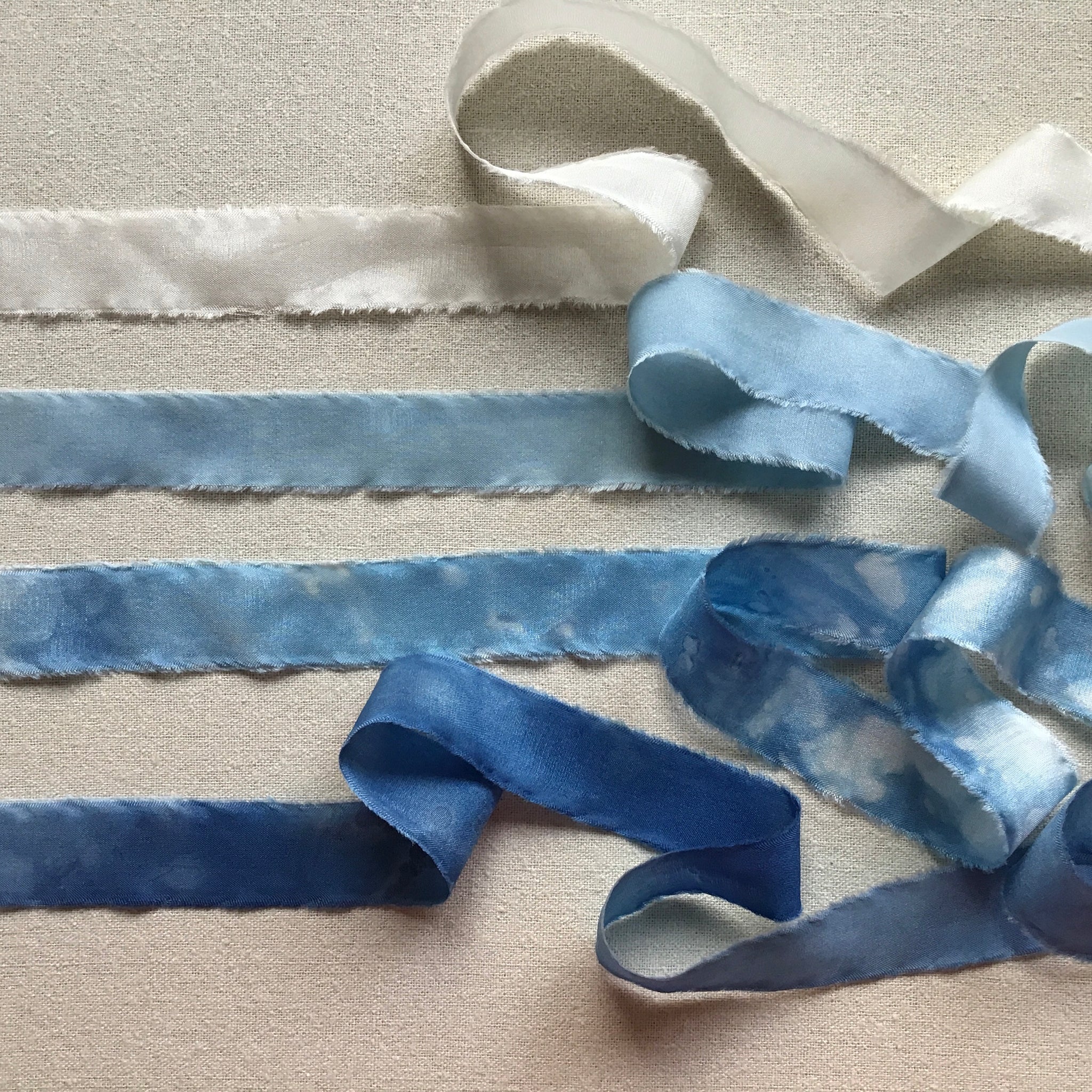 Dusty Blue Satin Ribbon