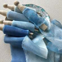 Load image into Gallery viewer, Boxed set of 5 Silk Ribbons &amp; Silk Chiffon Ribbons