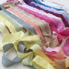 Load image into Gallery viewer, Complete set of narrow silk ribbons ~ A perfect gift