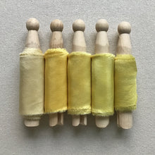 Load image into Gallery viewer, Boxed set of 5 Silk &amp; Silk Chiffon Ribbons