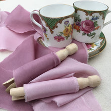 Load image into Gallery viewer, Berry Silk Ribbons ~ Pale and Dark