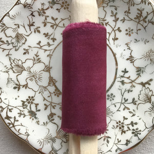 Crimson Silk Ribbon