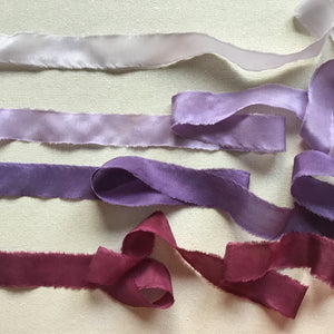 Complete set of narrow silk ribbons ~ A perfect gift