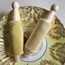 Load image into Gallery viewer, Mustard &amp; Pale Mustard Silk Ribbon